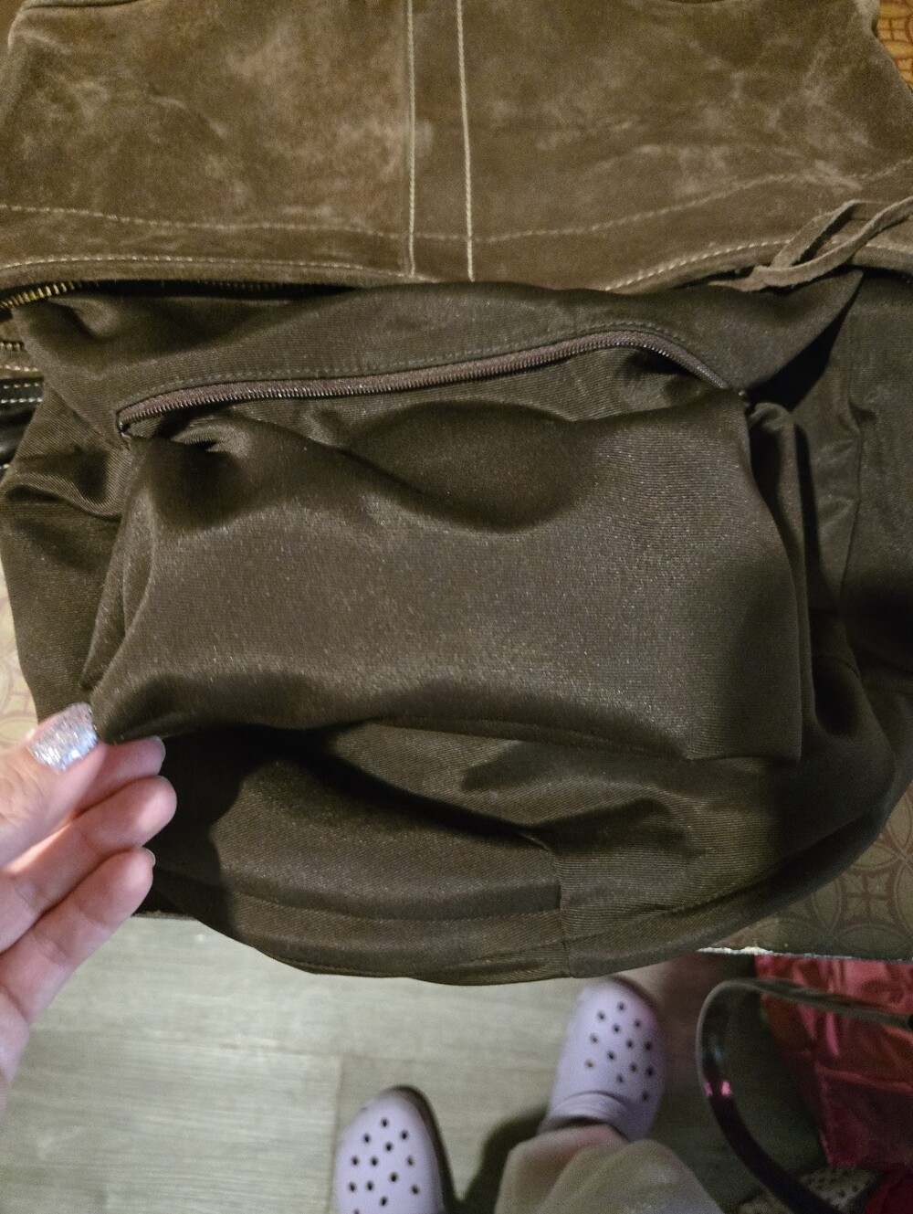 Vintage Coach Soho Suede Hobo Bag - Picture 11 of 12